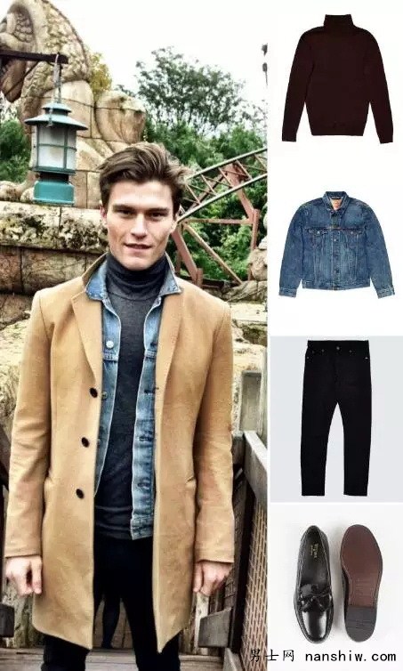 高领毛衣秋冬必备,时髦的穿搭法则