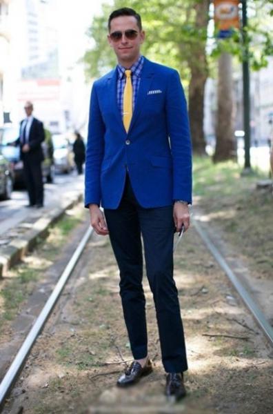 拒绝做个掉渣男 一件西装穿出型男范