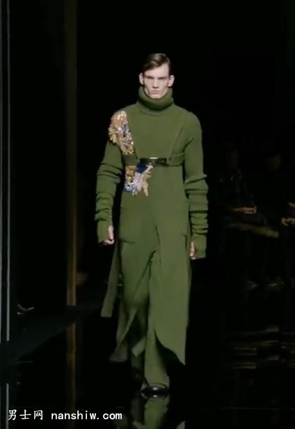 ͶBalmain Fall Winter 2017 Menswear Show