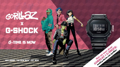 봫 糱---G-SHOCKGORILLAZƳ
