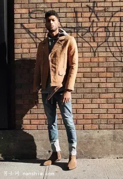 型男冬日标配切尔西靴,帅度立马翻倍