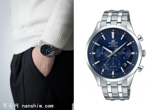 分秒必争的成人世界 你需要一块卡西欧EDIFICE EFB-630
